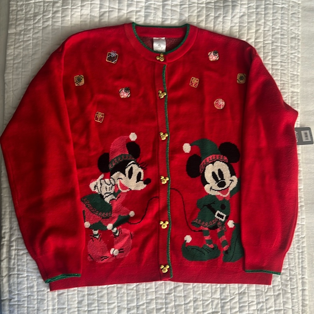 Disney Shop Christmas cardigan